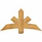 Ekena Millwork Alberta Rough Sawn Timber Gable Bracket, Western Red Cedar, 48"W x 26"H x 4"D x 6"F, 13/12 Pitch GBW048X26X0406ALB00RWR - alternate 1